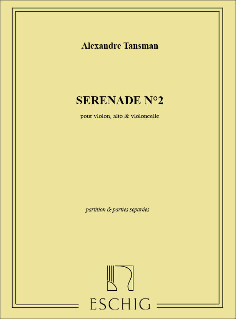 Serenade N 2 Violon-Alto-Violoncelle